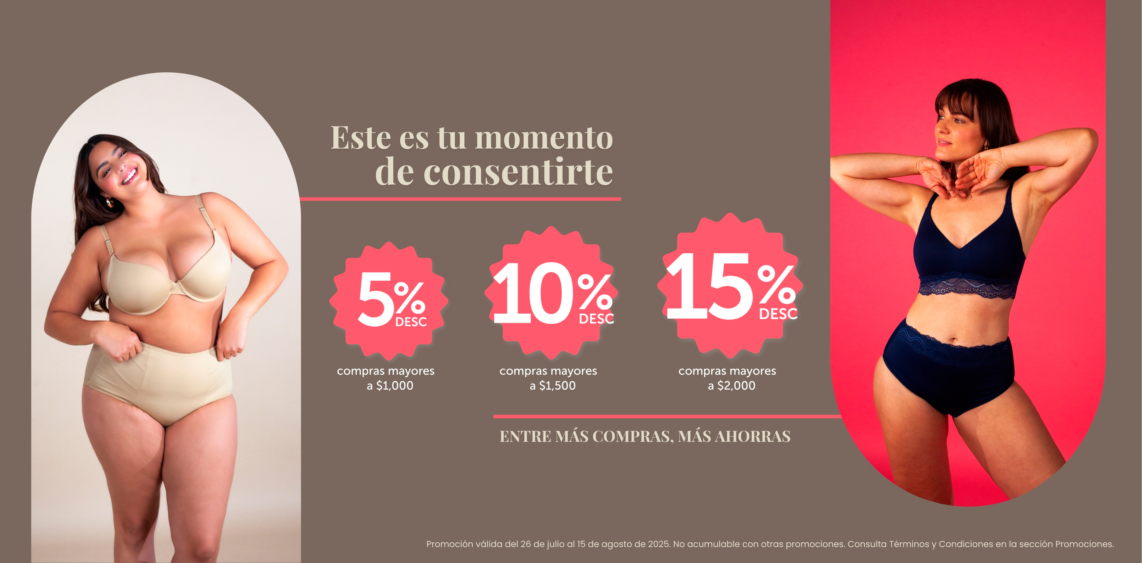 % ESCALONADO